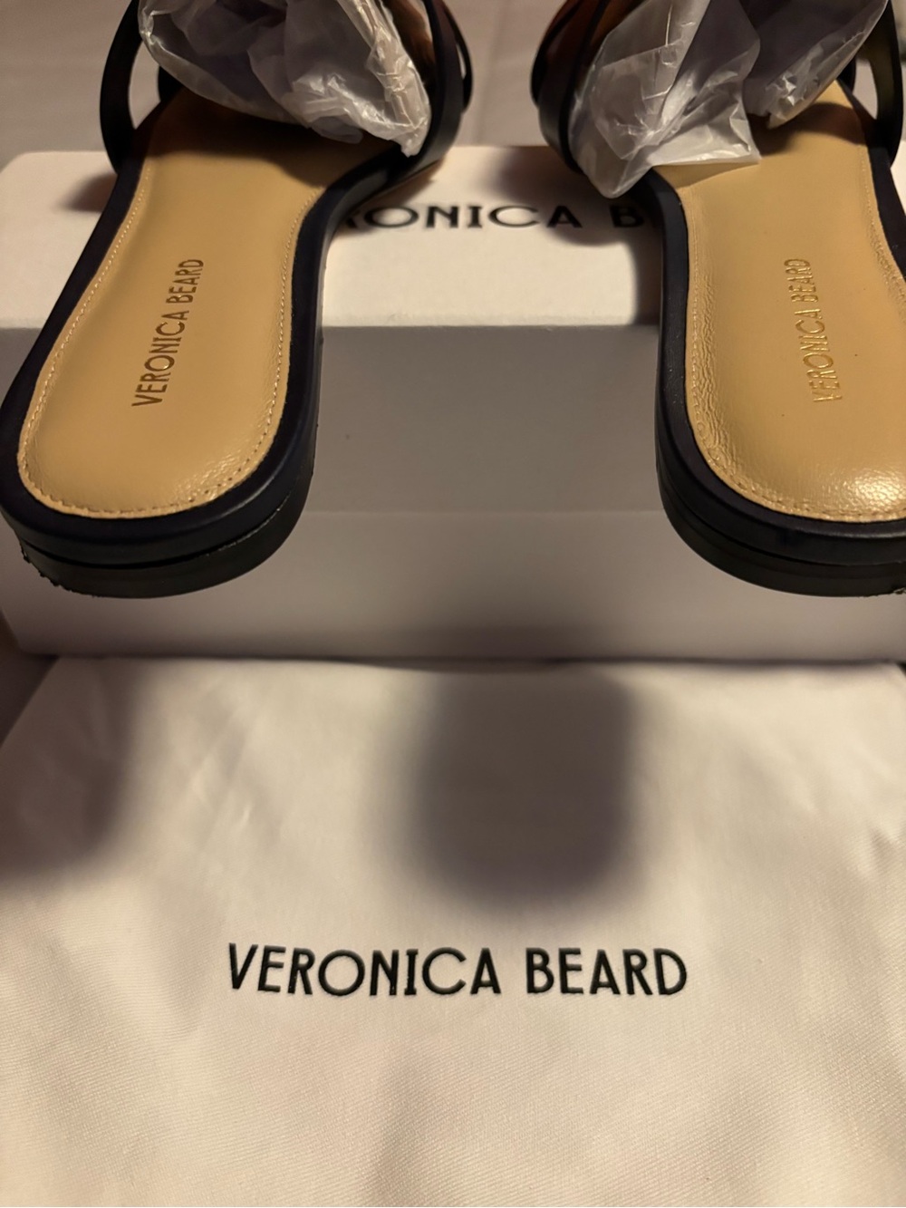 Veronica Beard Via Slide Sandals - Picture 9 of 12